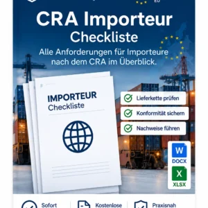CRA Importeur-Checkliste